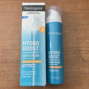 Neutrogena Hydro Boost, Hyaluronic Acid Moisturizer. 1.7 Fl Oz. Expires 6/2027